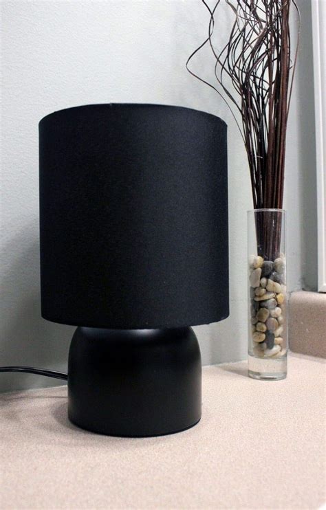 New Sunbeam Modern Table LAMP with Black Fabric 